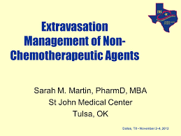 Extravasation Management Of Non Chemotherapeutic Agents