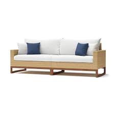 rst brands mili wicker outdoor sofa