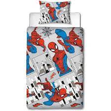 Spiderman Flight Single Duvet Cover Set
