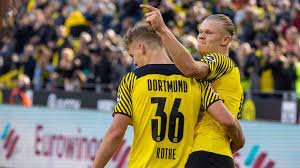 Erling Haaland back among the goals as Borussia Dortmund blow Wolfsburg  away
