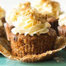 Carrot Cake Cupcakes With Pineapple And Coconut gambar png