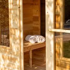 Outdoor Sauna Kit With Changing Room