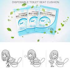 10pcs Disposable Clean Toilet Seat