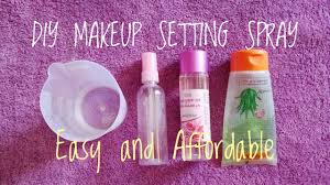 diy makeup setting spray only 3
