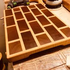 Дъска за рязане от бамбук с халка за закачане.размер: Dska Za Ryazane End Grijn Mahagon I Yasen Vinyl Flooring Decorative Tray Wood Art