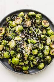 crispy brussels sprouts with parmesan