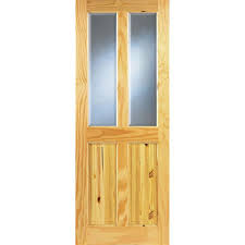 Ashford Pine Bevelled Glass Door 80 X 32