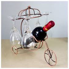 Creative Tricycle Red Wine Rack Hanging