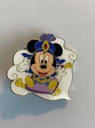 magic carpet mickey mouse disney pin