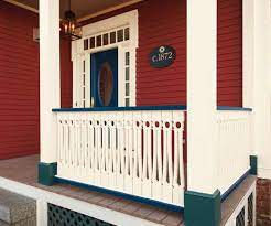 a porch railing with pizzazz this old