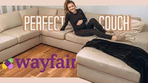 wayfair couch unboxing embly