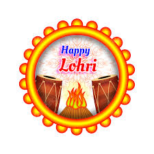 happy lohri wishes 3d ilration