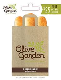 Olive Garden To Go Gift Card $25 : Gift Cards - Amazon.com