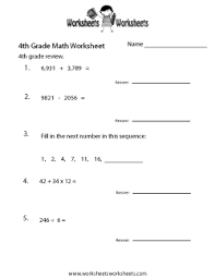 Our free multiplication worksheets, being colorful and interesting, help them in practicing these skills one at a time. 4th Grade Math Worksheets Worksheets Worksheets