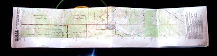 how to fold a topo map popupbackpacker