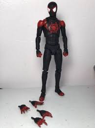 See more ideas about spiderman, miles morales spiderman, miles morales. Mafex Miles Morales Spider Man Spiderman Into The Spiderverse Marvel Custom Action Figure Custom Action Figures Spiderman Parker Spiderman