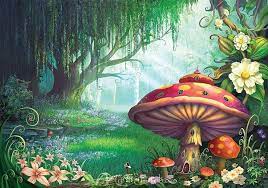 Enchanted Forest Mural Fairy Garden