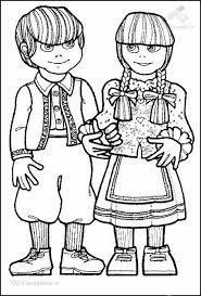Add coloring page to forum. 1001 Coloringpages Hansel And Gretel Coloring Page