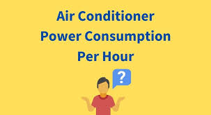 power consumption of ac in 1 hour