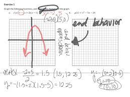 Lesson 9 Graphing Quadratic Functions