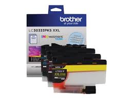 Brother Lc 30333pks 3 Pack Super High Yield Yellow Cyan Magenta Original Ink Cartridge