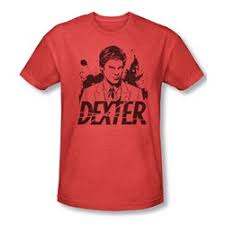 Dexter Mens Splatter Dex T Shirt In Red