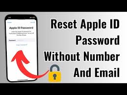 reset your apple id pword by email