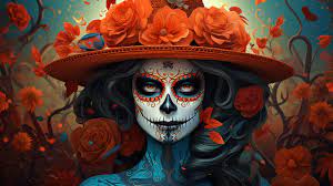 sugar skull hd wallpapers and backgrounds