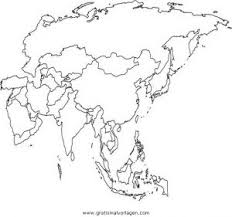 Klicke hier um dein ausmalbild erdkunde deckblatt kontinente als pdf zu öffnen. Asien Gratis Malvorlage In Geografie Landkarten Ausmalen