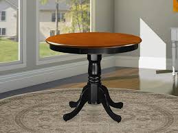 Pedestal kitchen table for antique round dining table design ideas. Round Dining Table Room Wood Tables Farmhouse Pedestal Antique Kitchen 42 Inch For Sale Online Ebay