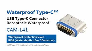 Slim and sleek connector tailored to fit mobile device product designs, yet robust enough for laptops and tablets. World S First Thunderbolt 3 Dustproof And Waterproof Usb Type C Connectors Youtube