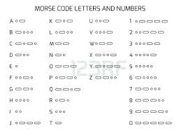 Printable Morse Code Chart Derofc Club