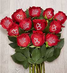 conversation roses i love you from 1