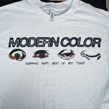 pale t shirt tour version modern color