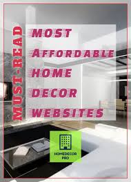 So you don't have to visit all the websites to see what's available. Home Decoration Is Really A Challenge Especially When You Have A Strict Budget Luckily Ther In 2020 Home Decor Websites Affordable Home Decor Best Outdoor Furniture