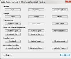 Freeware programs can be downloaded used free of charge and without any time limitations. K Lite Codec Pack 11 3 Download Free Codectweaktool Exe