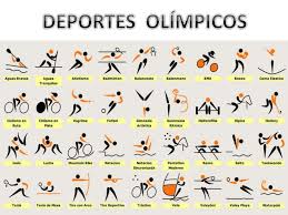 Deportes en inglés y palabras con play, do, go. Deportes Olimpicos