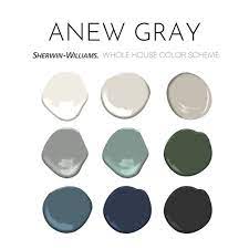 Anew Gray Sherwin Williams Paint