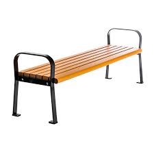 Backless Recycled Plastic Bench Cab