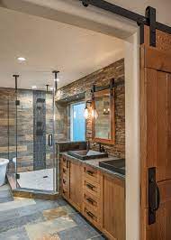 Rustic master bathroom remodel modern design ideas tile or get. Rustic Master Bathroom Rustic Bathroom Omaha By Cherry Ridge Construction Houzz