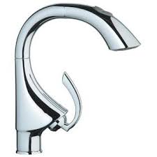 Grohe 31367001 bauedge kitchen tap, tool less fitting. Grohe 32 073 000 K4 Prep Sink Dual Spray Pull Out Kitchen Faucet