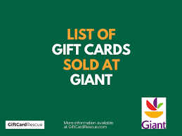 186 gift cards sold at giant 2023