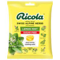 ricola cough drops sugar free lemon