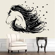 Horse Head Vinyl Wall Art Decal