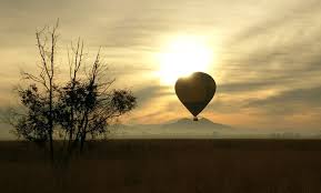 morning hot air balloon ride