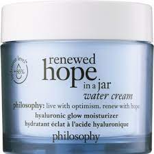 philosophy renewed hope in a jar water