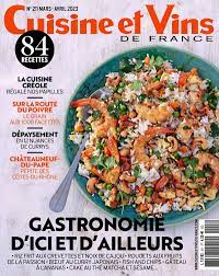 Abonnement magazine Cuisine et Vins de France pas cher | Viapresse