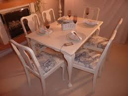 shabby chic extendable dining table