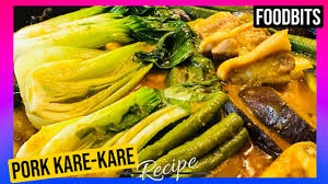 how to cook pork kare kare delicious