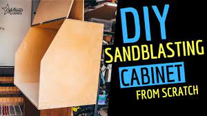 making a sandblasting cabinet from